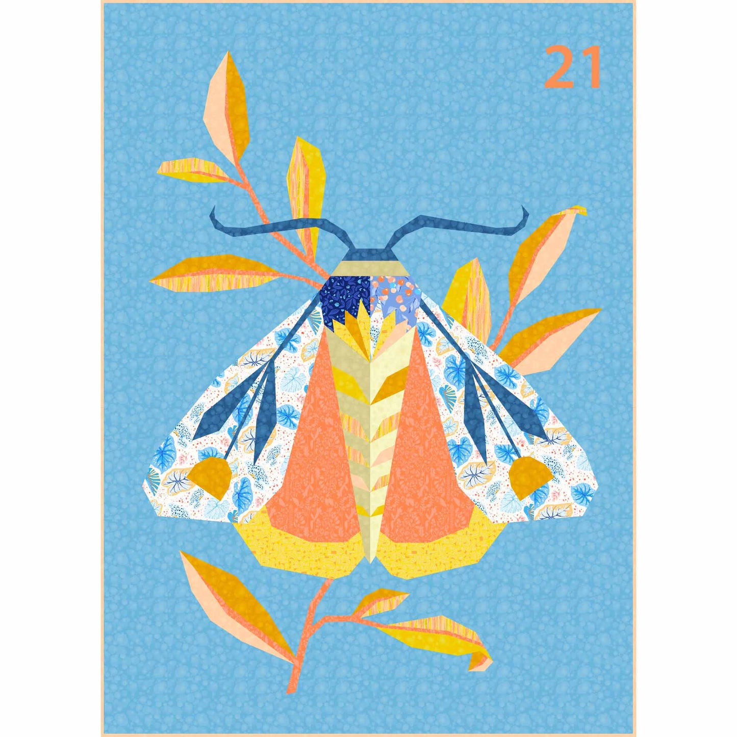 The Moth Quilt Fabric Kit