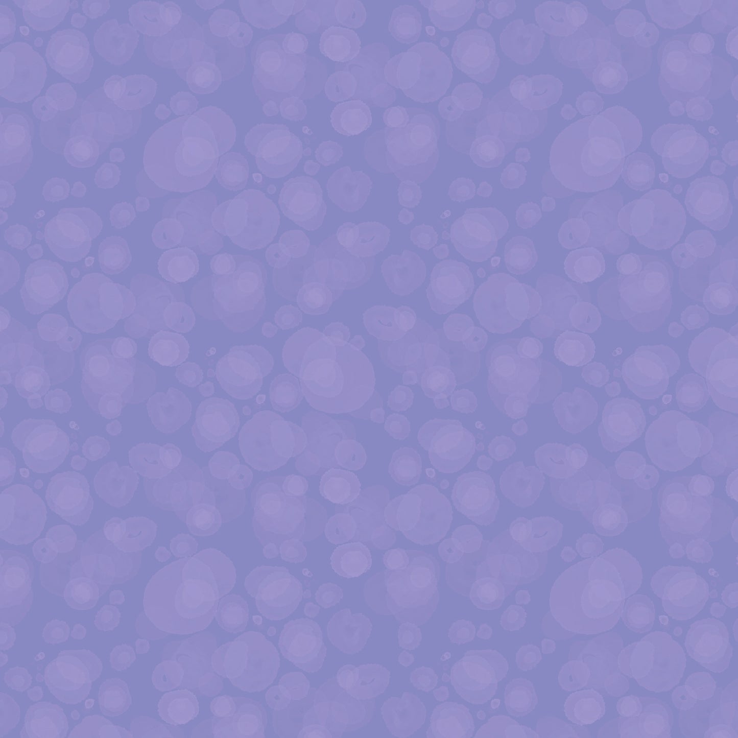 fabric with subtle watercolour spots in blueish-purple