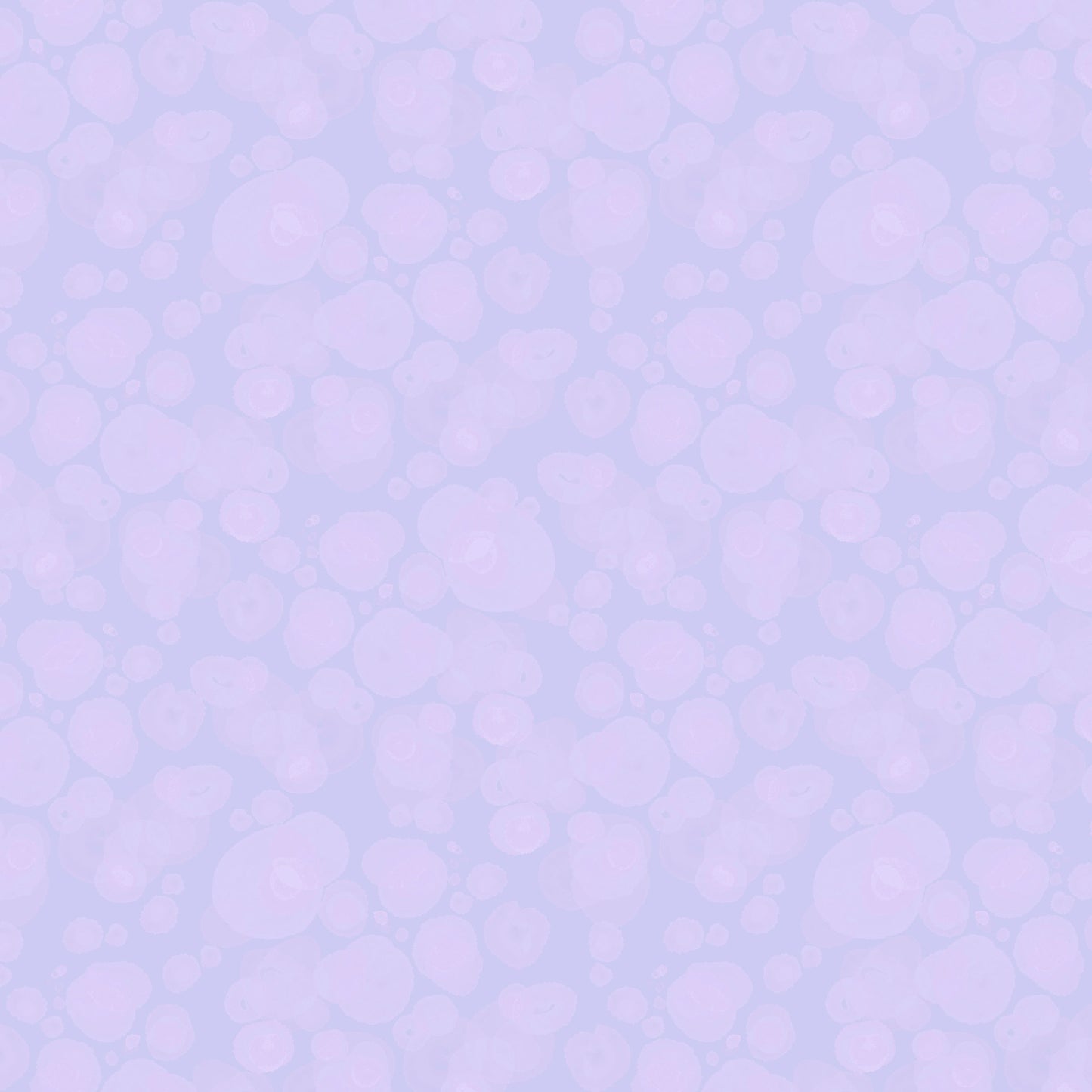 fabric with subtle watercolour spots in light blueish-purple
