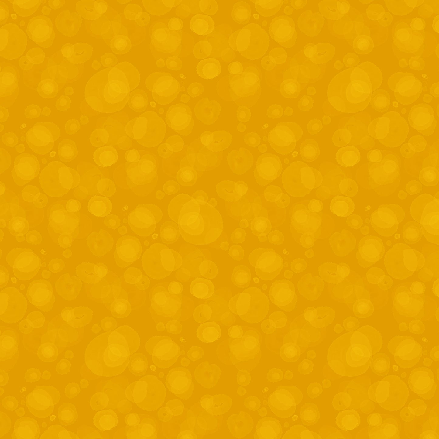 fabric with subtle watercolour spots in deep yellow-gold
