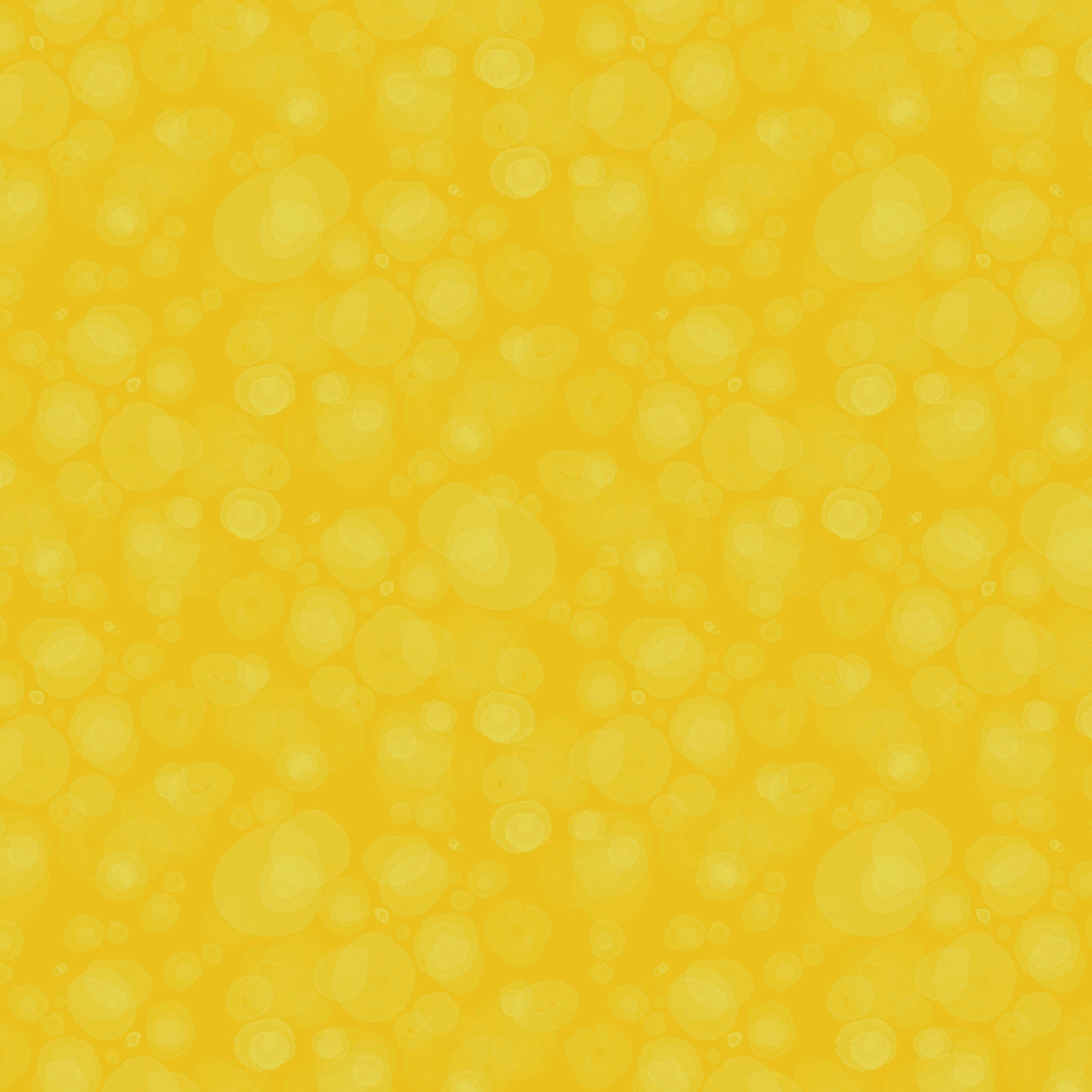 fabric with subtle watercolour spots in bright yellow