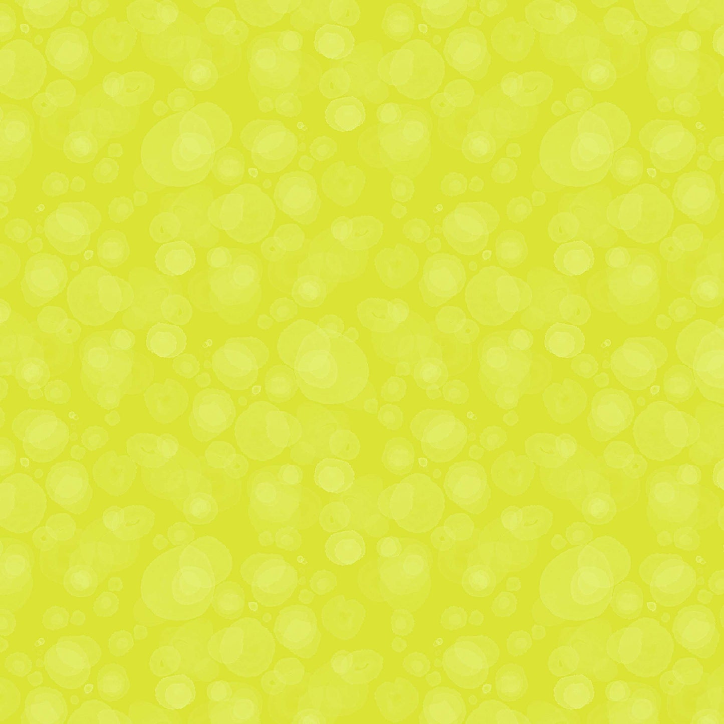 fabric with subtle watercolour spots in chartreuse-yellow