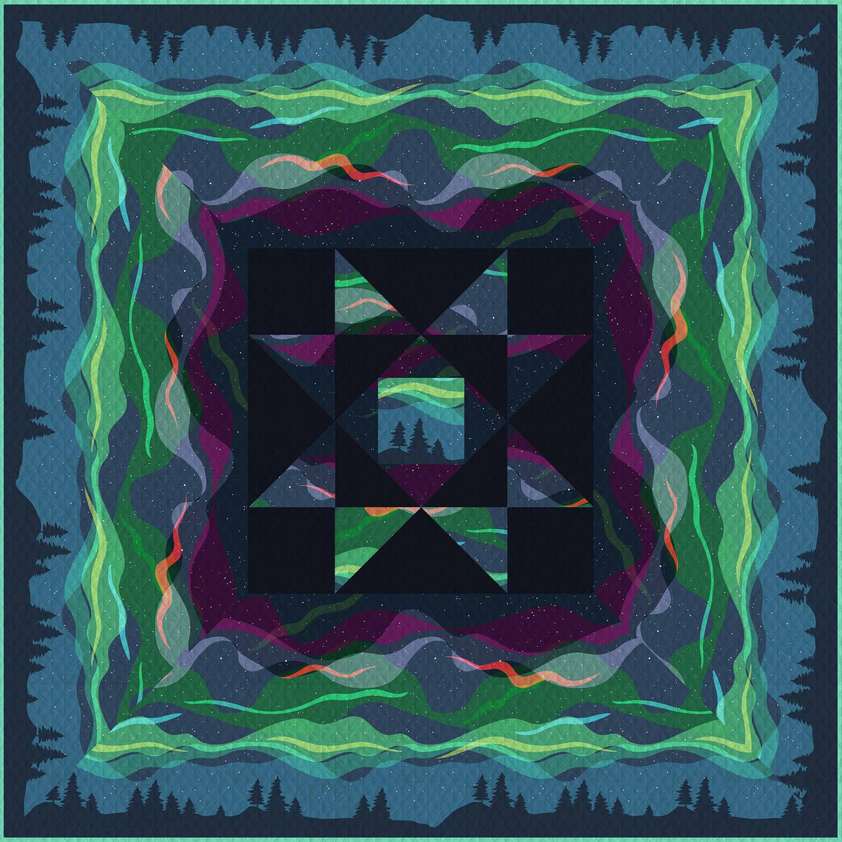 Northern Medallion Quilt Pattern – Tamara Kate