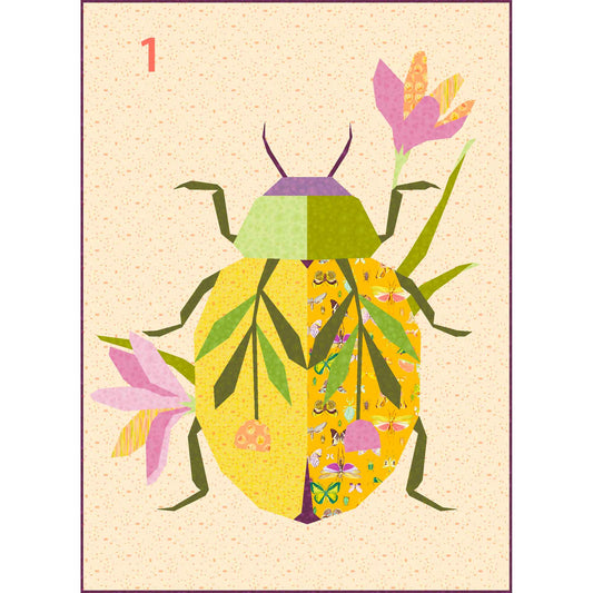 The Beetle Quilt Fabric Kit - Pick your favourite!