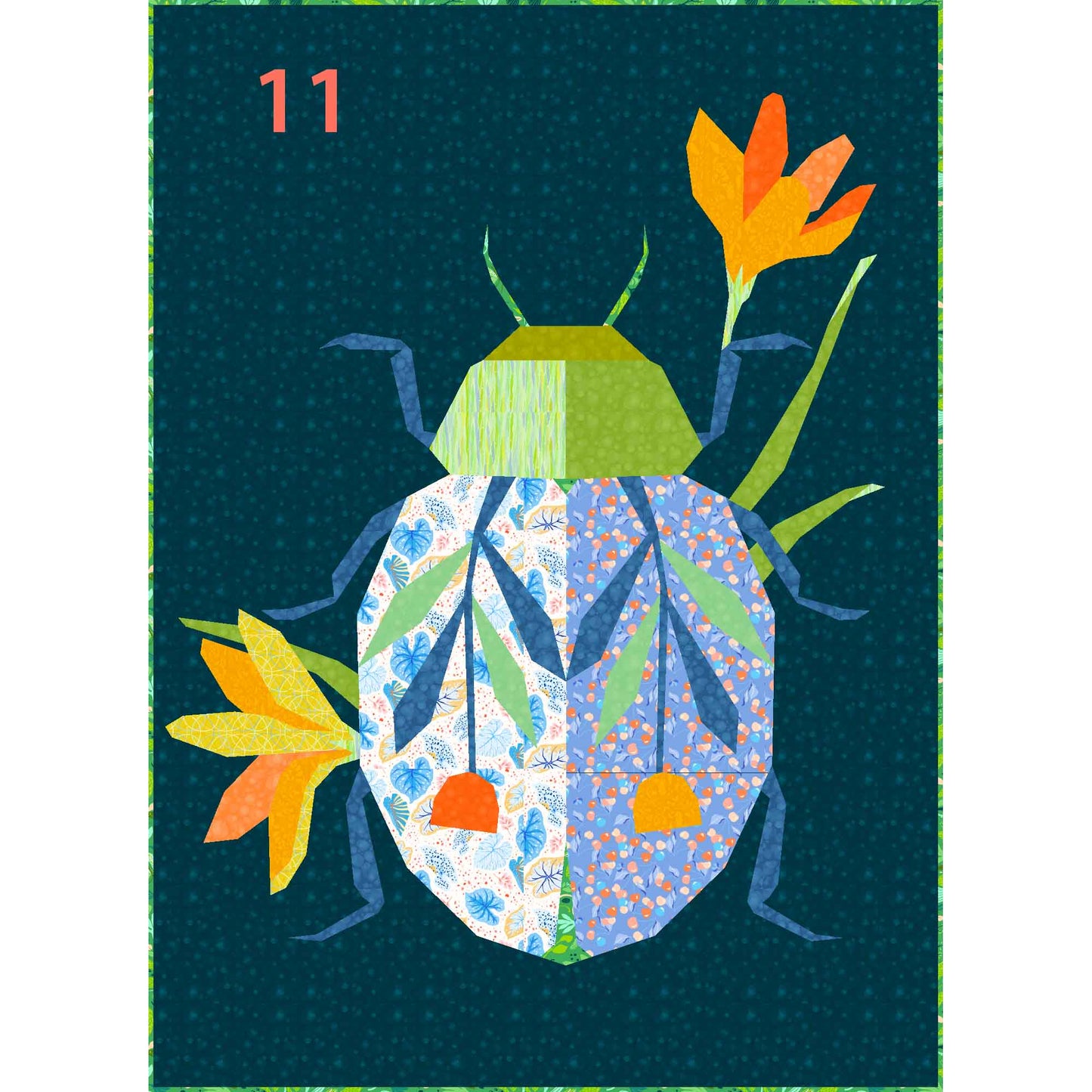 The Beetle Quilt Fabric Kit - Pick your favourite!