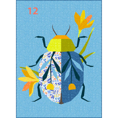 The Beetle Quilt Fabric Kit - Pick your favourite!