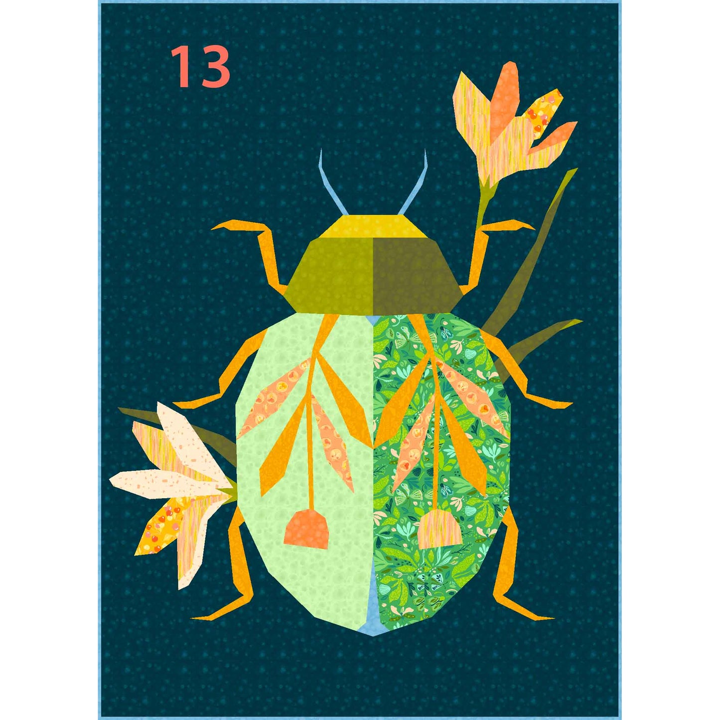The Beetle Quilt Fabric Kit - Pick your favourite!