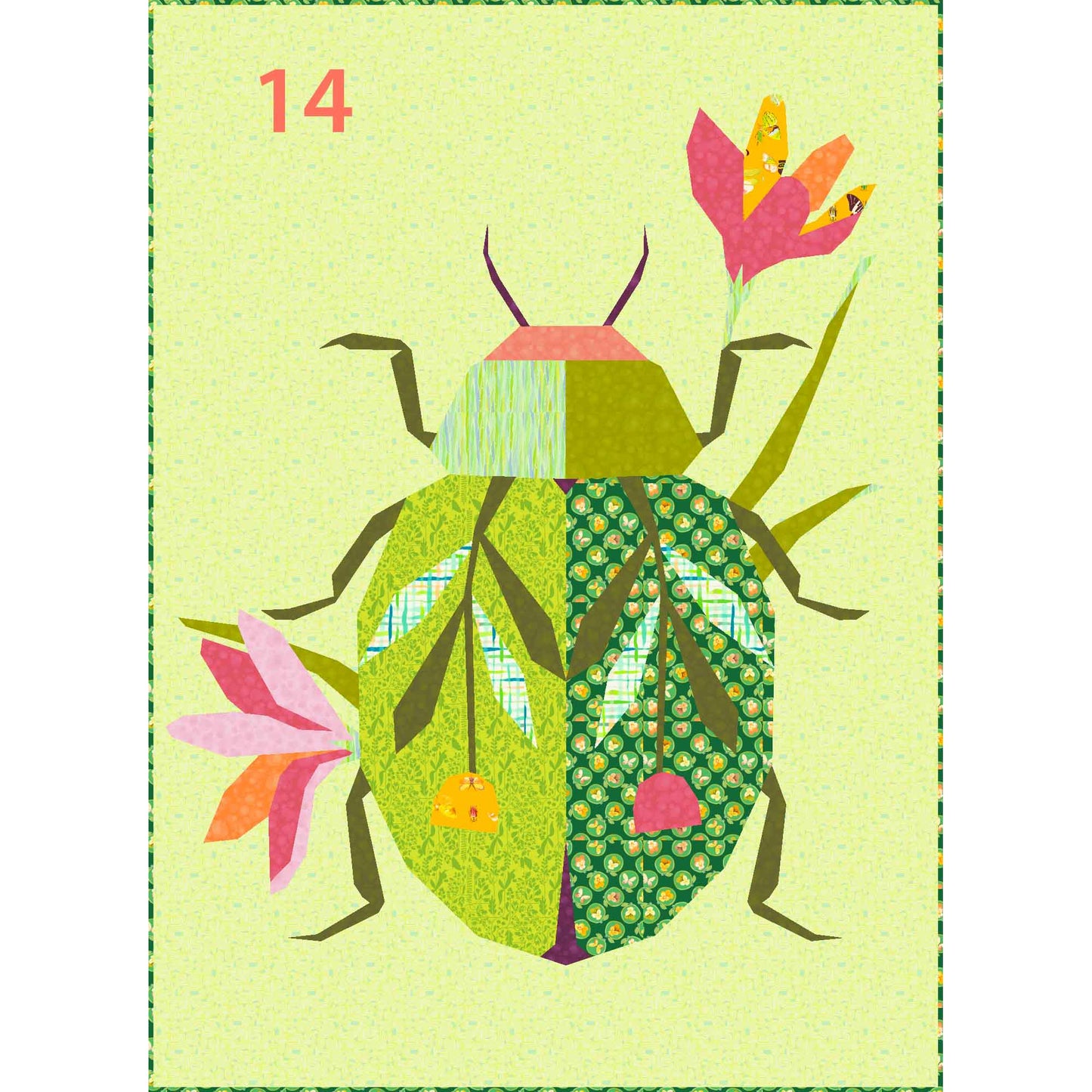 The Beetle Quilt Fabric Kit - Pick your favourite!
