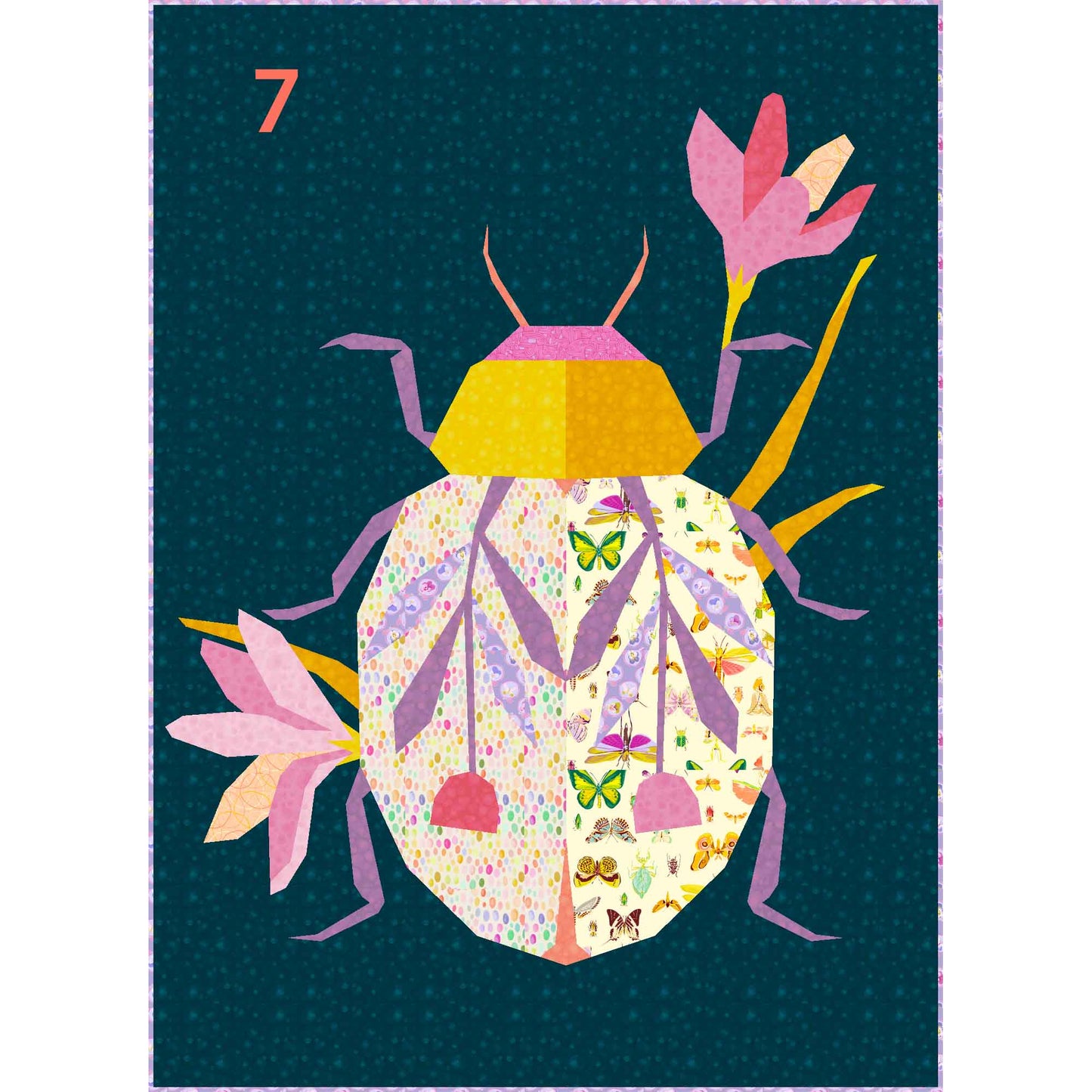 The Beetle Quilt Fabric Kit - Pick your favourite!