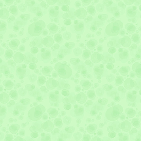 fabric with subtle watercolour spots in light aqua