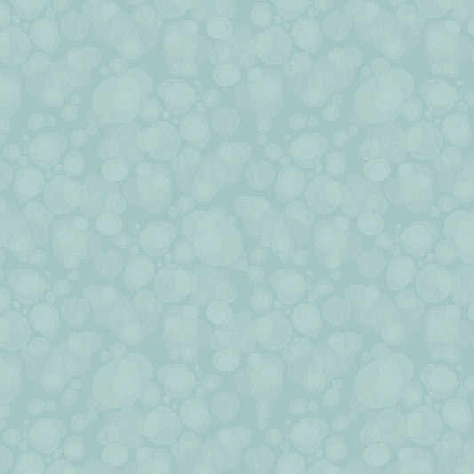 fabric with subtle watercolour spots in grey-blue