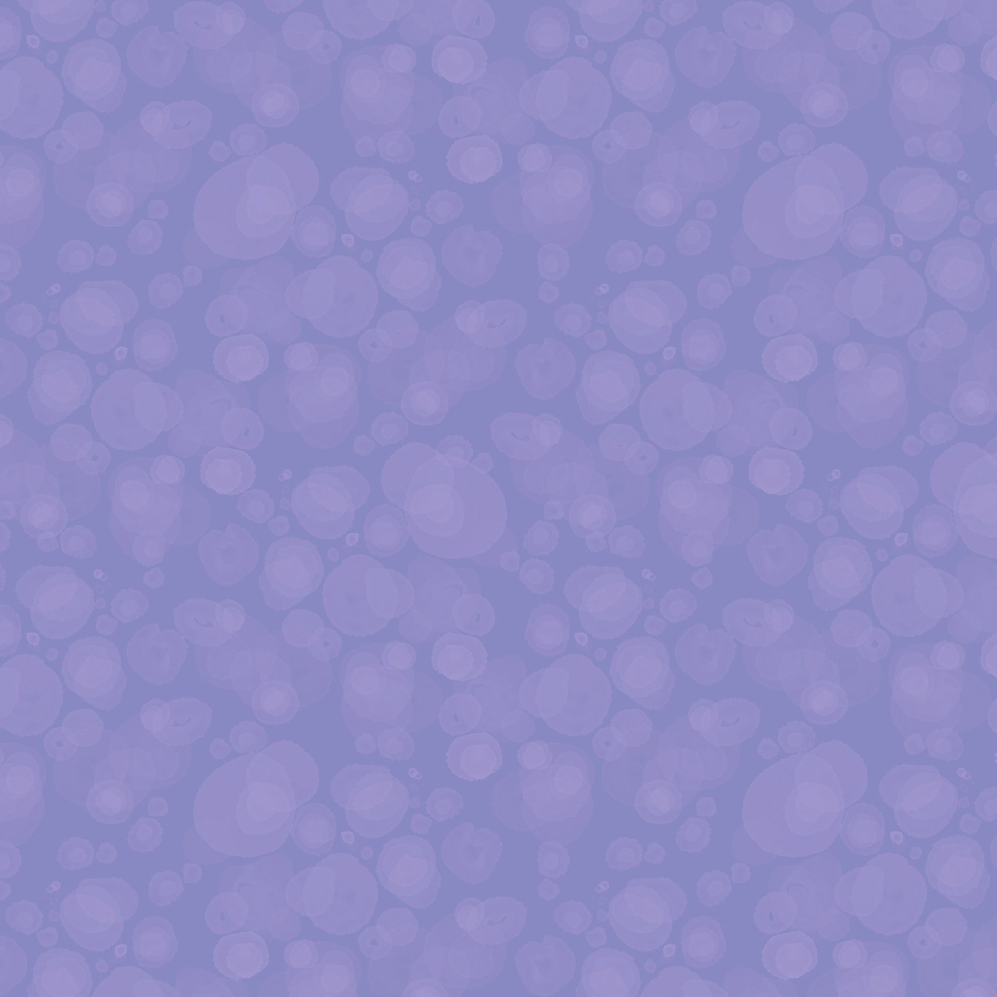 fabric with subtle watercolour spots in blueish-purple