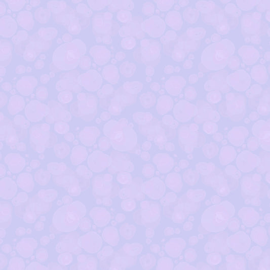 fabric with subtle watercolour spots in light blueish-purple