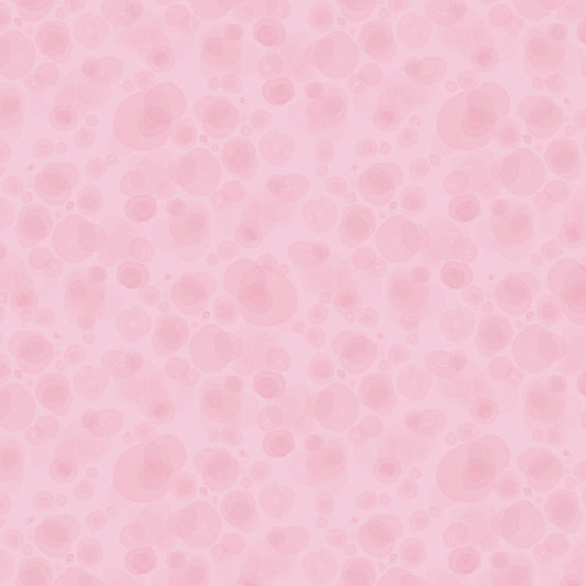 fabric with subtle watercolour spots in light pink