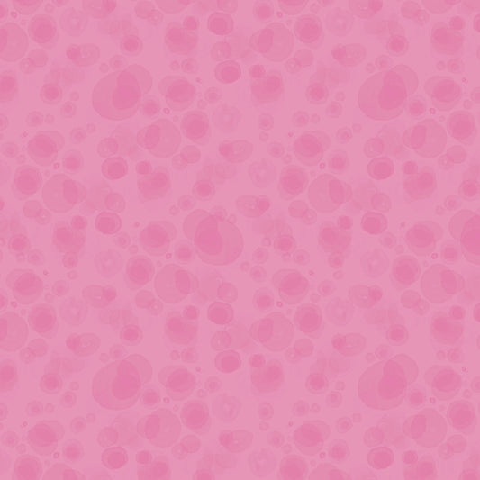 fabric with subtle watercolour spots in pink