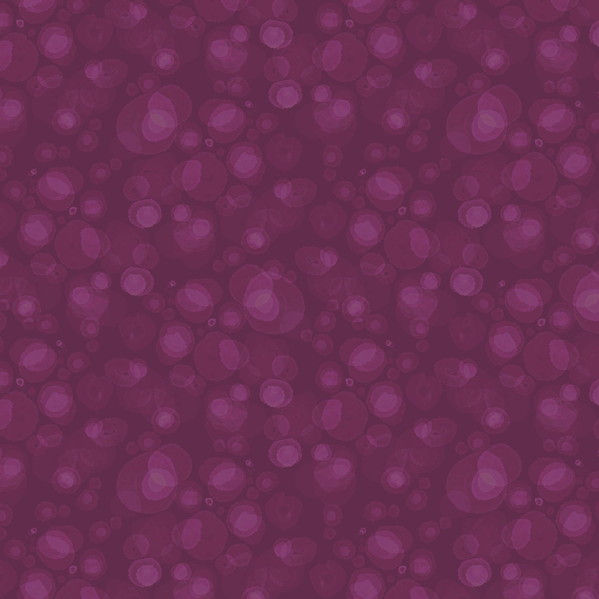 fabric with subtle watercolour spots in very dark purple