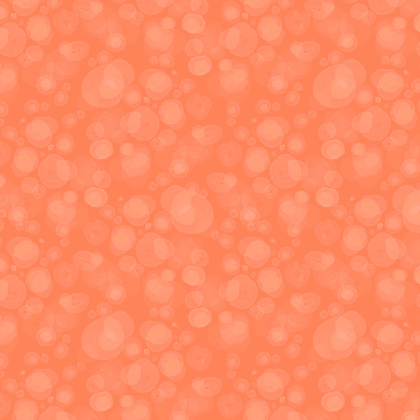 fabric with subtle watercolour spots in salmon
