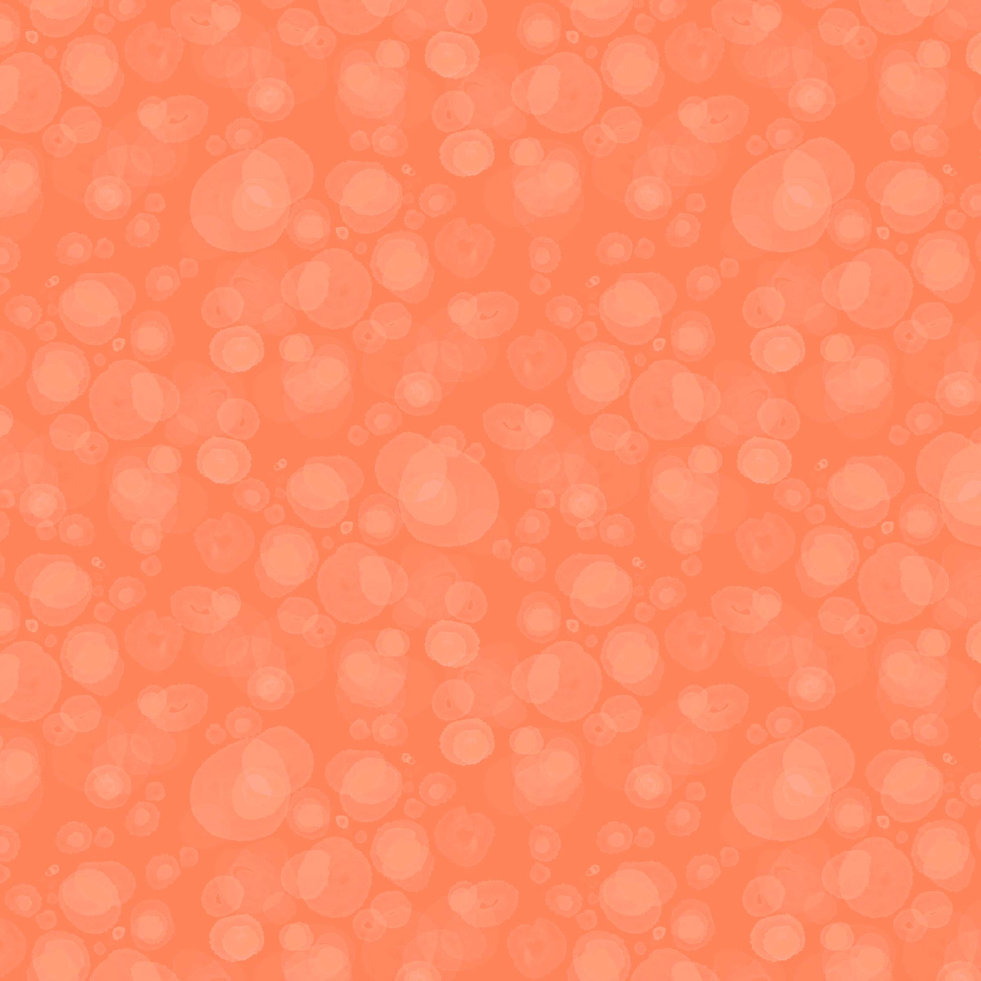 fabric with subtle watercolour spots in salmon